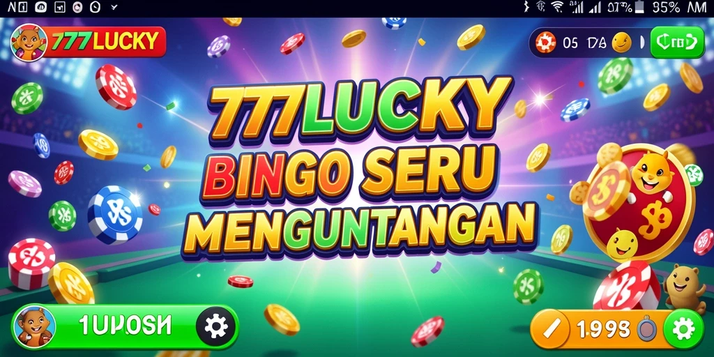 Gameplay seru Bingo di 777LUCKY dengan hadiah menarik.