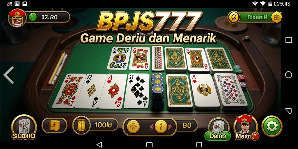 Screenshot gameplay BPJS777 menampilkan momen seru permainan Domino.