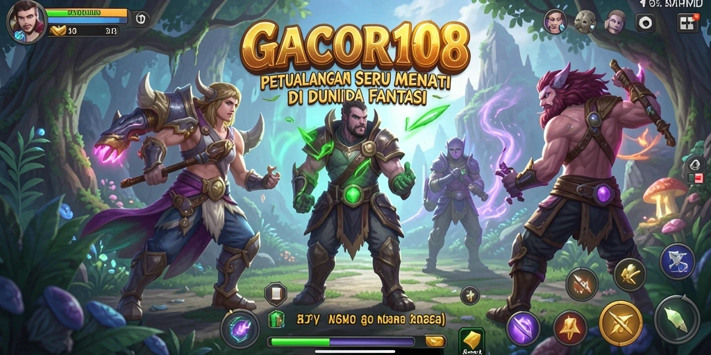 Screenshot menampilkan aksi seru dalam petualangan GACOR108.