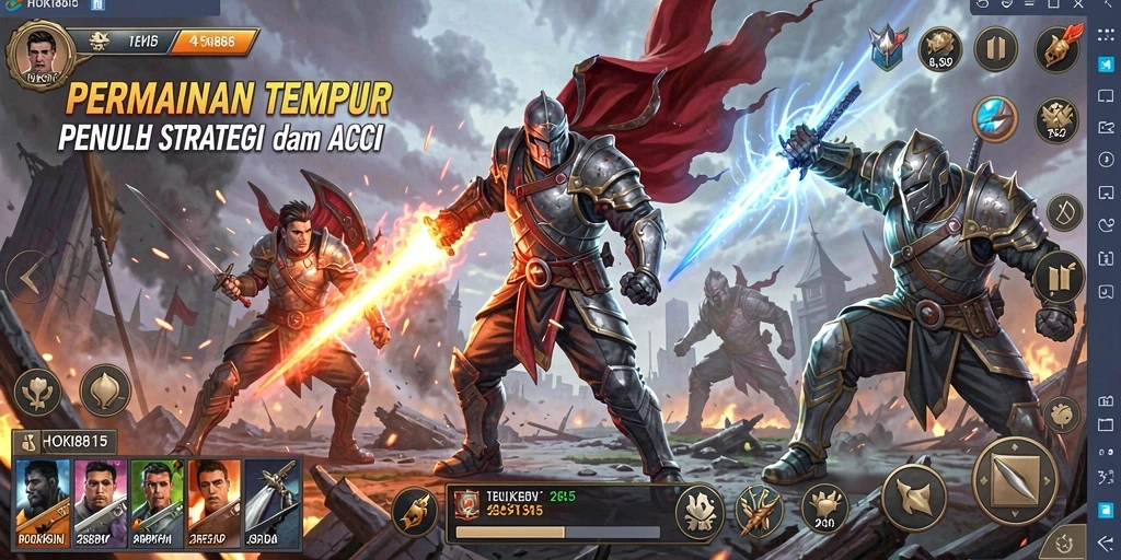 Gameplay seru dan strategi mendebarkan dalam HOKI8815.