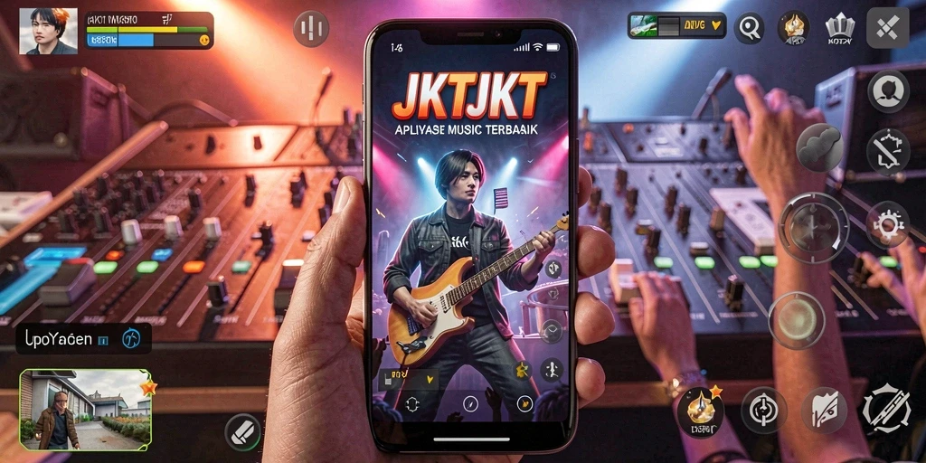 Tampilan gameplay JKTJKT yang penuh warna dan menarik.