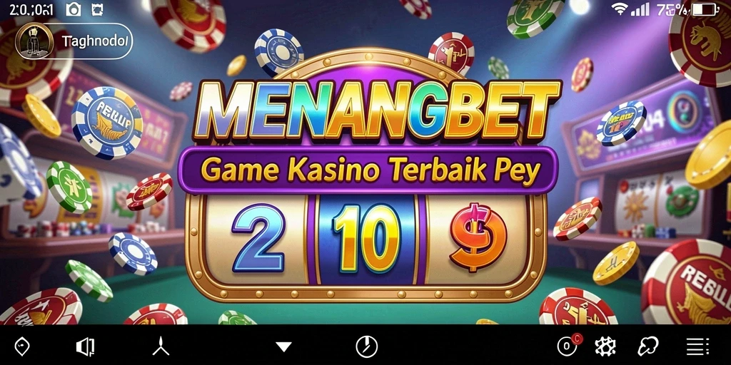 Screenshot gameplay MENANGBET yang menampilkan suasana kasino yang menyenangkan.