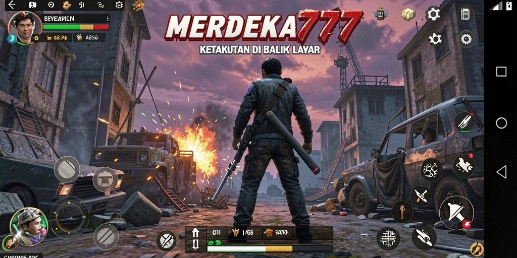 Tampilan gameplay menyeramkan dari MERDEKA777 yang memikat dan mendebarkan.