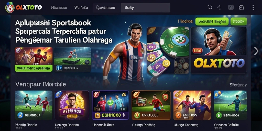 Tampilan gameplay OLXTOTO saat taruhan berlangsung dengan berbagai pilihan olahraga.