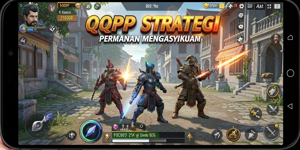 Tampilan gameplay QQRP yang menarik dan menantang di layar.