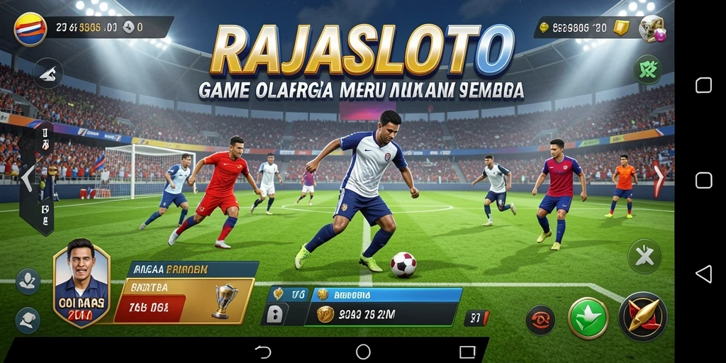 Tampilan gameplay seru dan kompetitif RAJASLOTO.