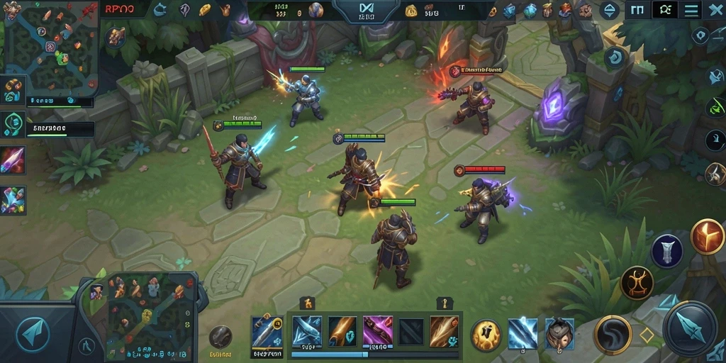 Tangkapan layar dari gameplay mendebarkan RPYYY dengan suasana pertempuran yang intens.