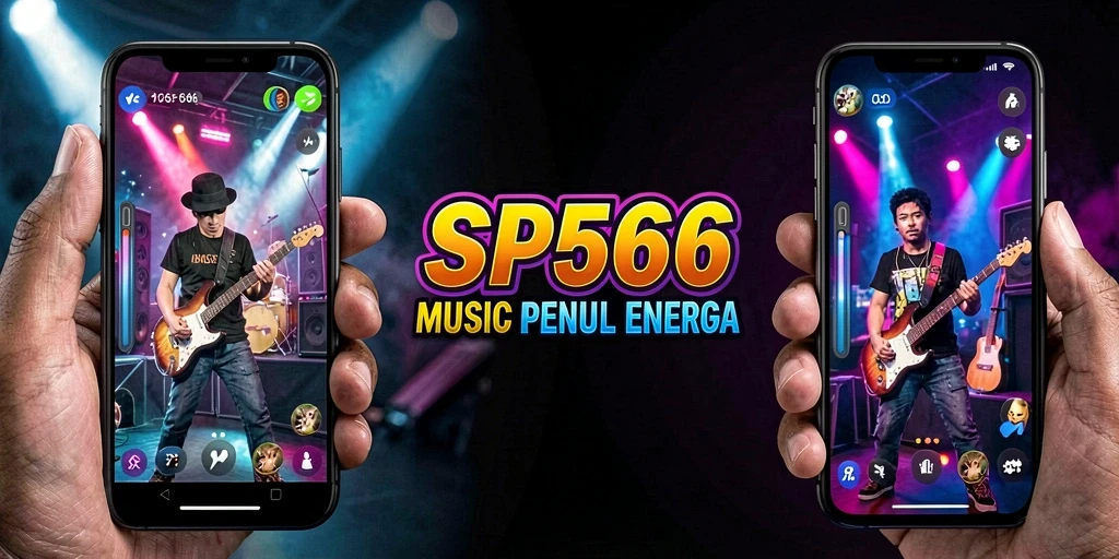 Tampilan permainan SP666 yang mengasyikkan dengan alunan musik.