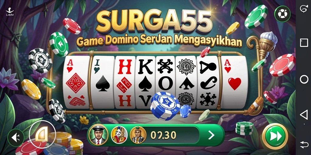 Screenshot menampilkan gameplay seru dari permainan Domino.