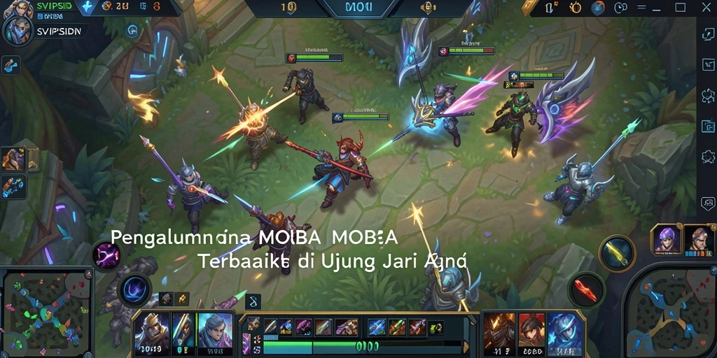 Tangkapan layar gameplay SVIPSIDN dengan pertarungan epik.